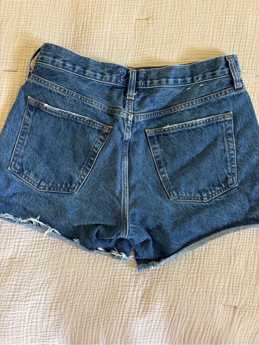 Agolde Parker Long Shorts - Picture 2 of 9